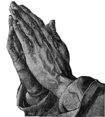 pictures of hands praying. Have an appointment with