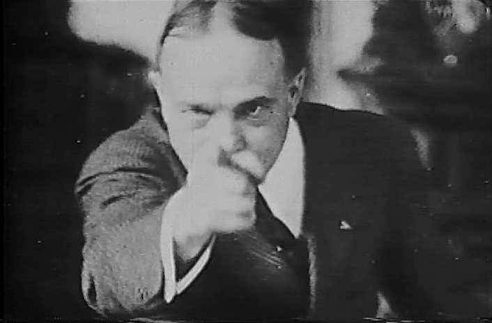 Evangelist Billy Sunday (1862-1935)